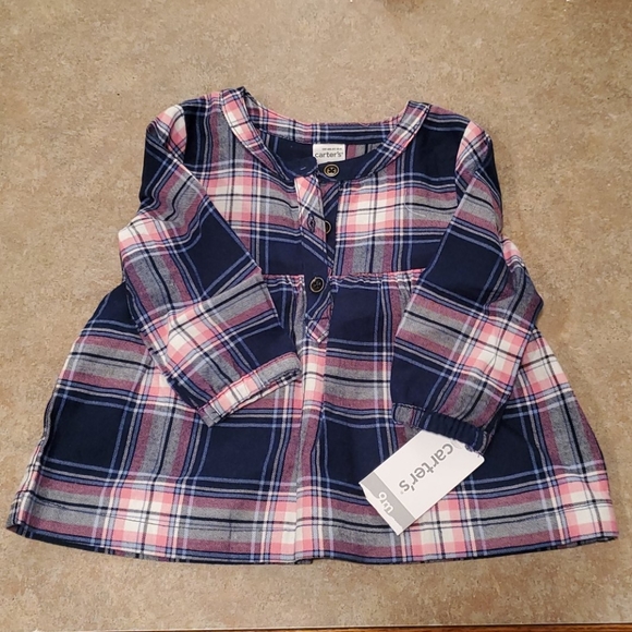 Carter's Other - Plaid Carter's Blouse